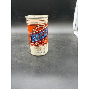 Vintage Billy Beer 12oz Pull Top Can‎ Cold Spring Brewing Co Billy Carter Sign